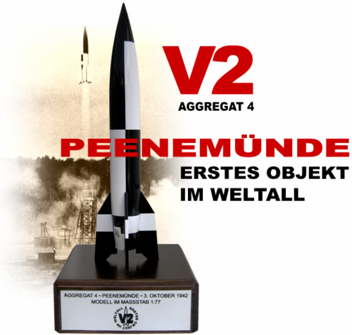 V2 Raketenmodell 3. Oktober 1942 ++