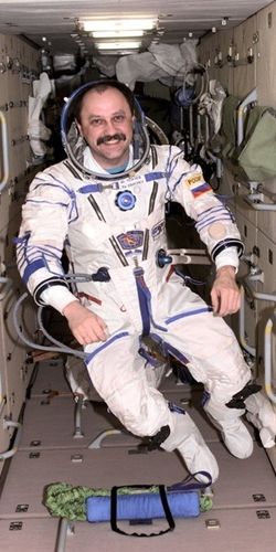 Russian Sokol Space Suit