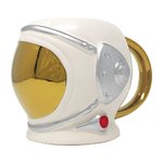590 ml Tasse – Raumfahrt Helm, Visier golden