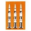 Design Notizheft A6 – Saturn V Rakete