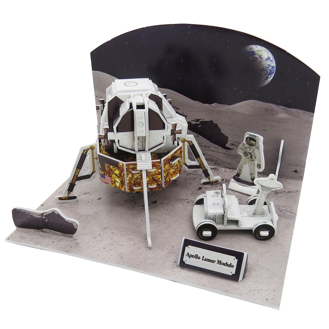 Apollo Lunar Module 104 Pieces 3D Puzzle Model  Cubic Fun Brand New & Sealed 