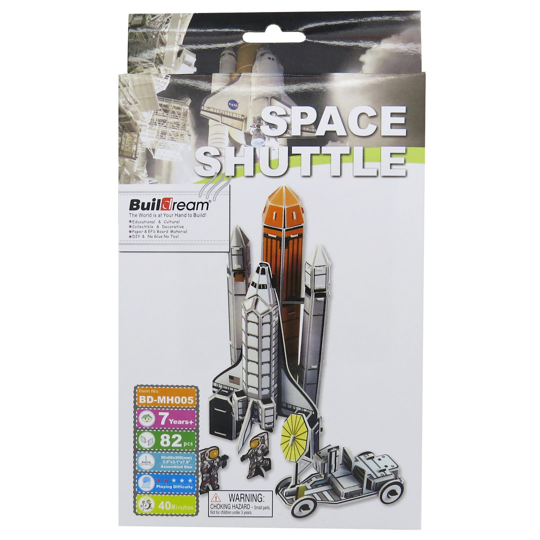 Puzzle 3D Space Shuttle Rakete Saturn V Rakete Modell Nasa 