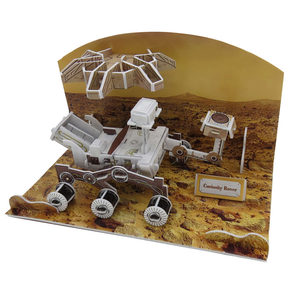 Raumfahrt NASA EN Weltraum Physisches 3D Puzzel – Mars Rover Curiosity 