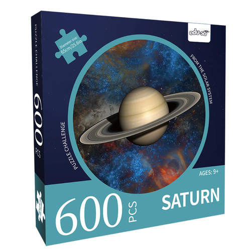 2D Puzzle – Saturn, 600 Teile