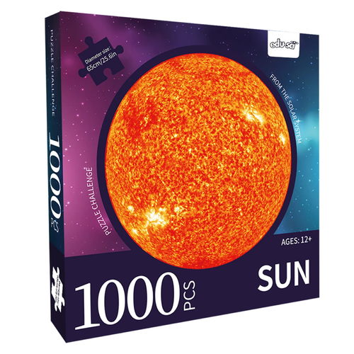 2D Puzzle – Sonne, 1000 Teile
