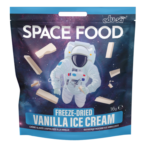 Space Food Gelado de Baunilha - Alimentos para astronauta