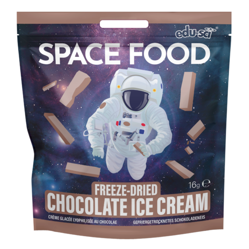 Space Food gelato al cioccolato, cibo per astronauti