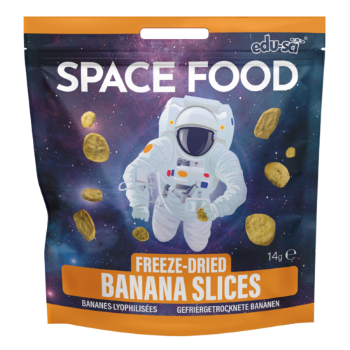Alimentos espaciales Plátanos - Space Food para astronautas