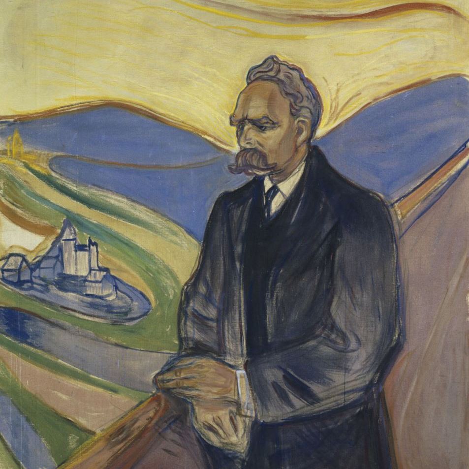 Friederich Nietzsche (Edvard Munch, 1902)