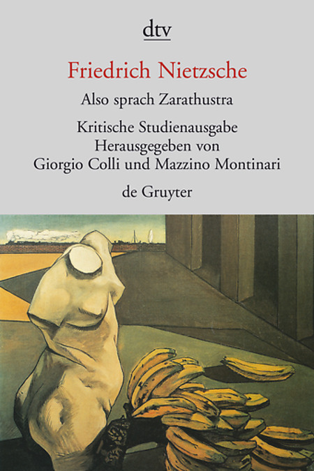 Friedrich Nietzsche. Band 4. Also sprach Zarathustra I - IV. ISBN 9783423301541 Buch